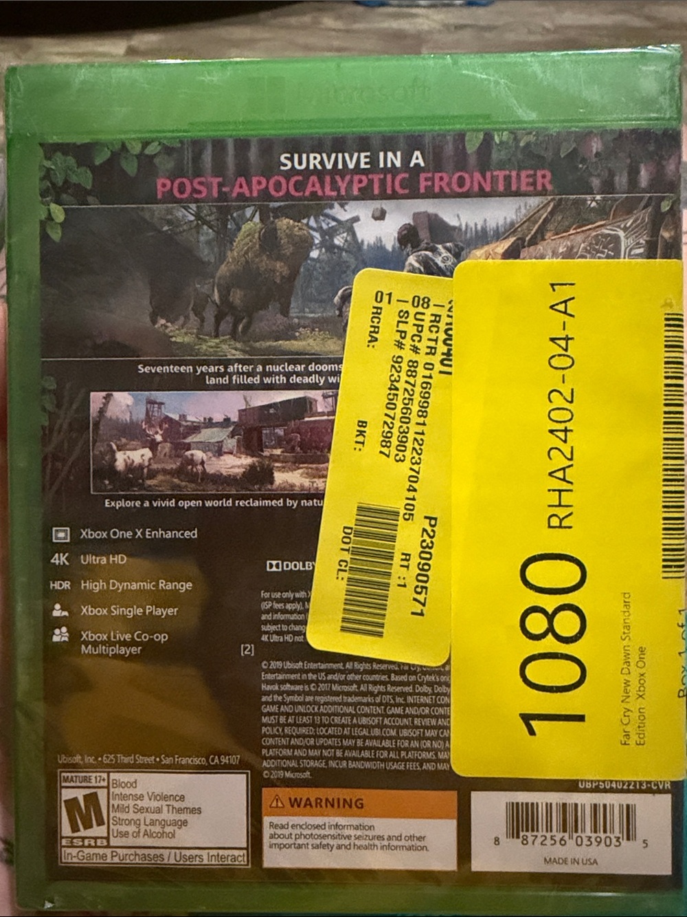 Ubisoft Far Cry New Dawn - Xbox One (Pink / Purple Artwork) - Picture 2 of 4